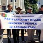 Afghans Protest in Sacramento Against Pakistan Army Medium