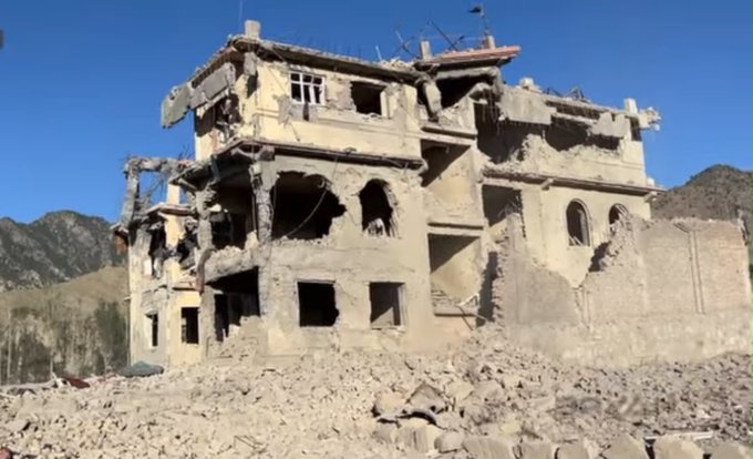 AFG bombed by Pak
