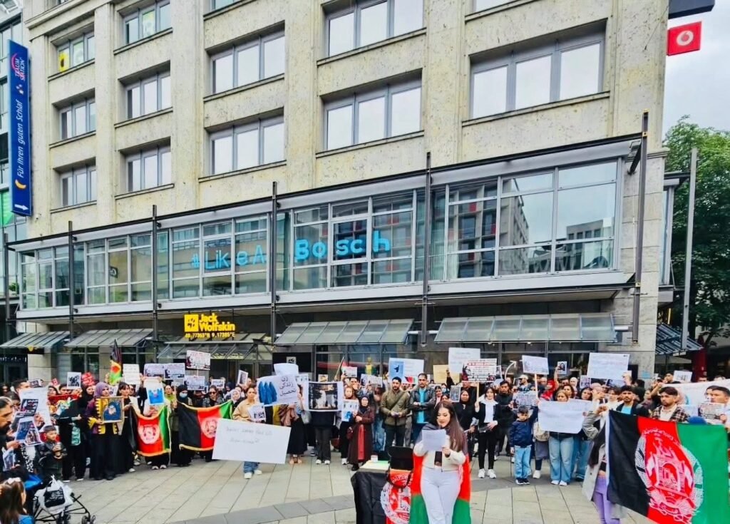 تظاهرات جهانی دیاسپورا برای زنان افغانستان