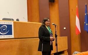 Bakhtari Advocates for Afghan Women in Strasbourg